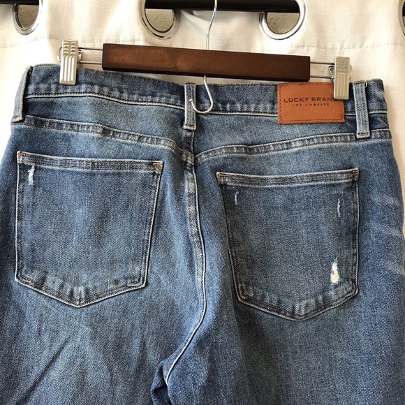 lucky brand jeans mid rise crop mini boot ava 12 31 - Picture 8 of 12